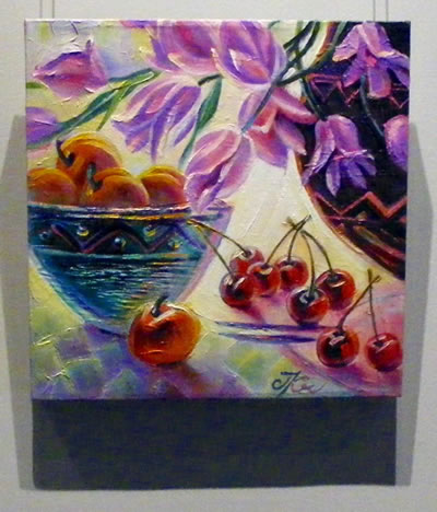 CHERRIES by Janna Kroupko for ART OF FOOD at Urban Gallery