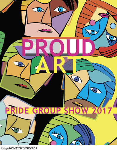 PROUD ART: Pride Group Show 2017 at Urban Gallery, Toronto